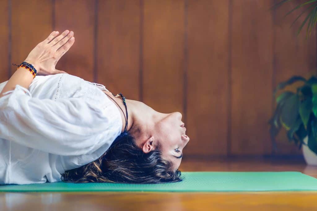 Matsyasana yoga for Thyroid (Fish pose) - थायराइड के लिए मत्स्यासन योग