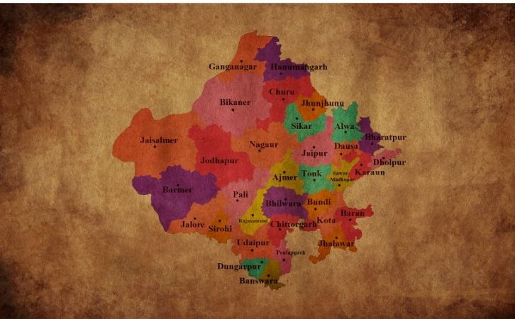 districts of Rajasthan - राजस्थान के सभी जिलों के नाम
