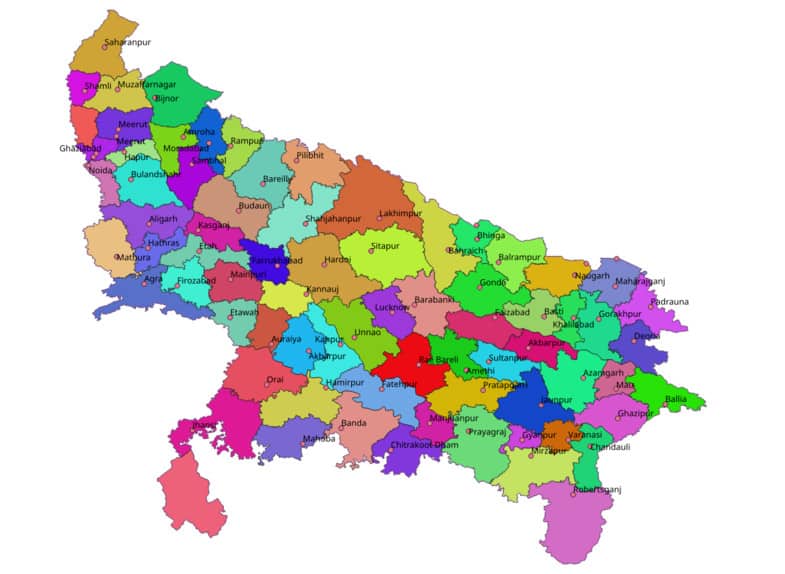 List of Districts of West Bengal in Hindi and English in Hindi and English, website, map | पश्चिम बंगाल के सभी जिलों के नाम और उनकी वेबसाइट 