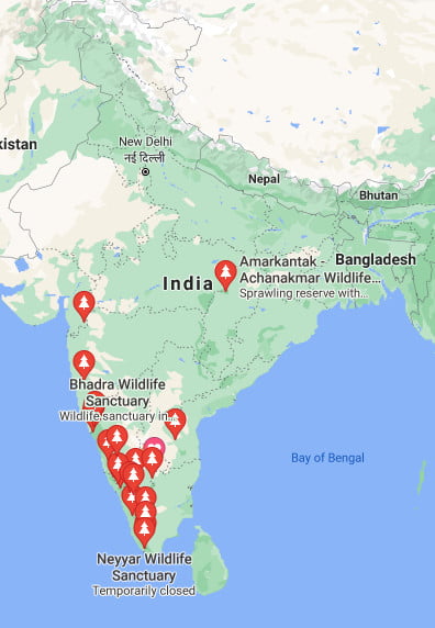 List of Wildlife Sanctuary in India in Hindi | भारत में वन्यजीव अभ्यारण्य की सूची राज्यवार | Smallest, Largest, First Wildlife Sanctuary