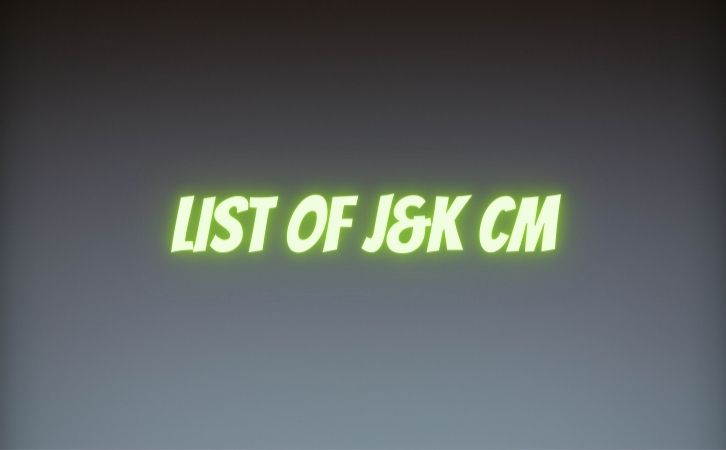 List of Jammu & Kashmir CM | ‎‎जम्मू-कश्मीर के मुख्यमंत्रियों की सूची और कार्यकाल | List of chief ministers of Jammu & Kashmir | Jammu & Kashmir CM list in Hindi PDF | Jammu & Kashmir Chief Ministers (CM) List PDF in Hindi | Jammu & Kashmir ke Mukhyamantri list in hindi