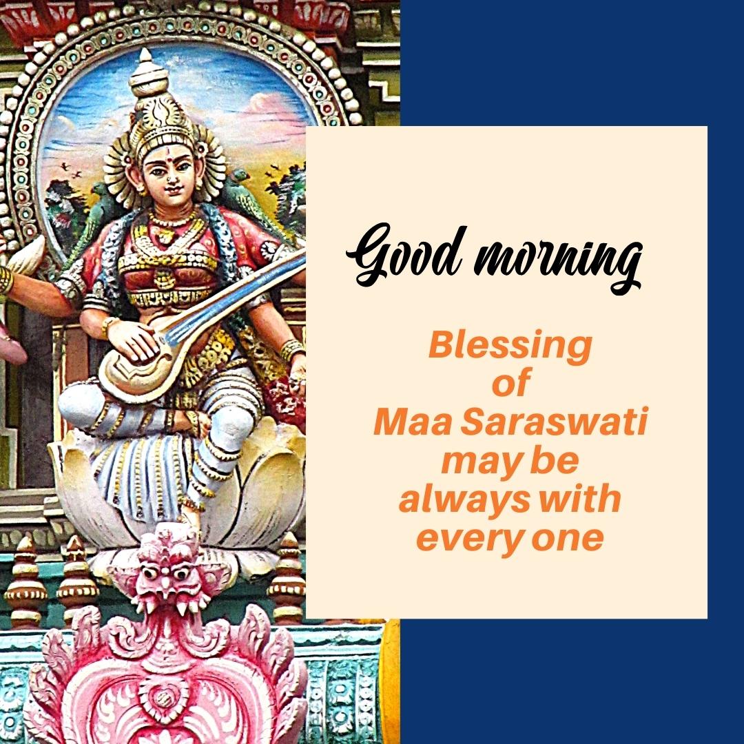 Maa Saraswati Good Morning Images