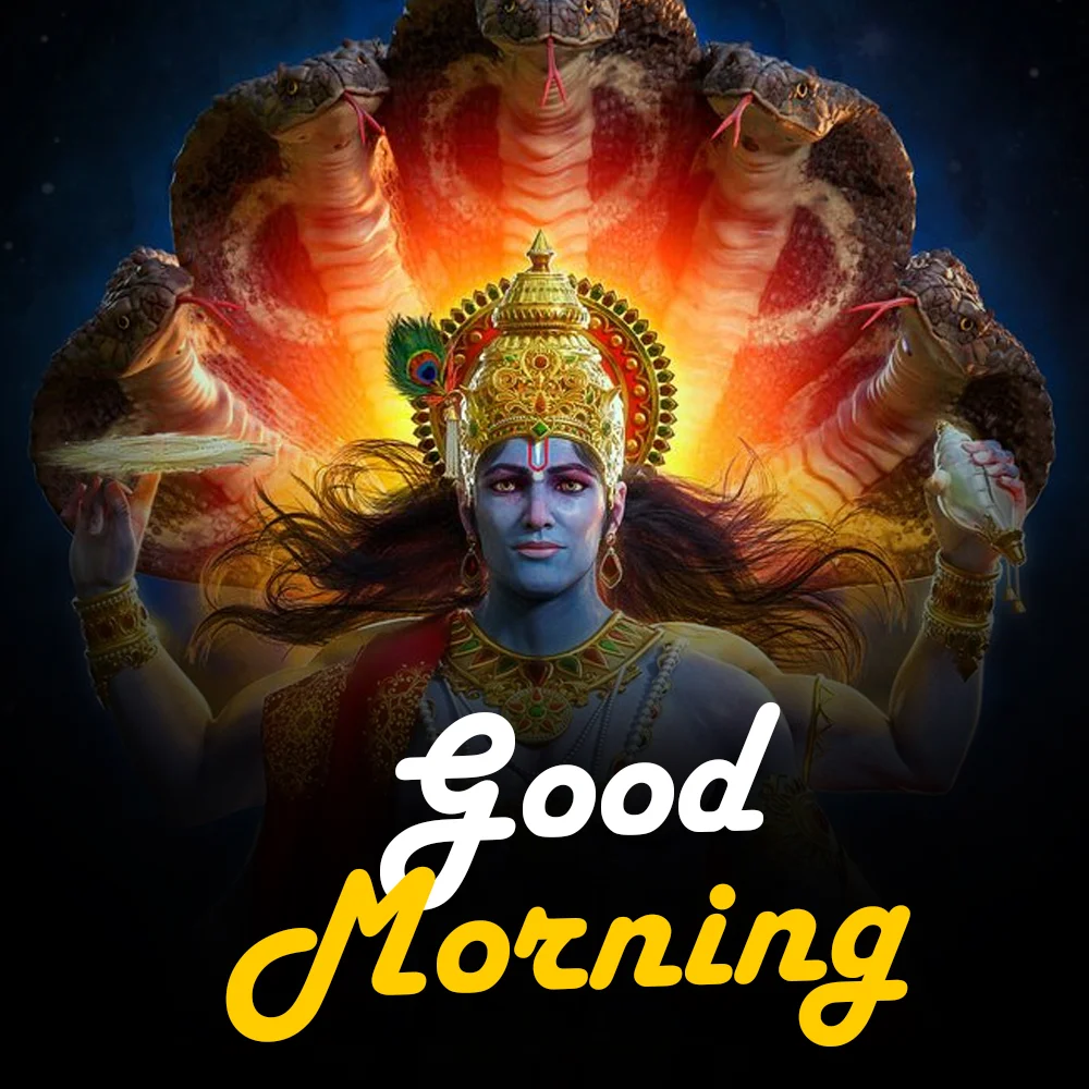 Vishnu Bhagwan good morning images